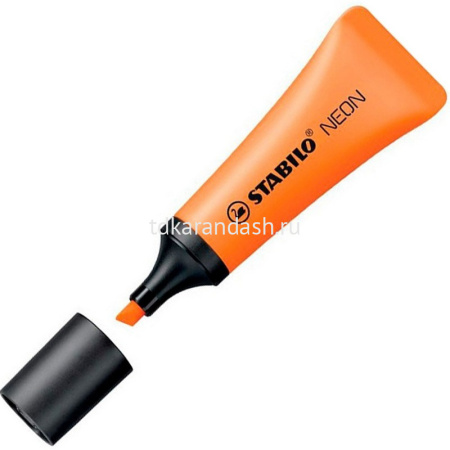 Маркер текстовыделитель "Boss Neon" оранжевый, клиновидный наконечник, толщина линии 2-5мм 72/54