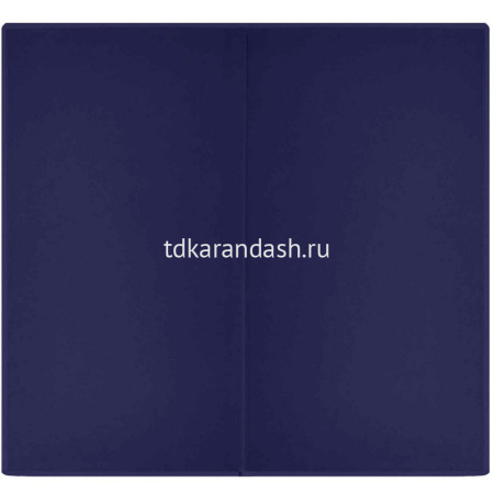 Тетрадь д/записи иностранных слов А6 64л "Синяя" мягкий переплёт, пвх, ляссе 62318 от магазина "Карандаш"