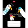 Тетрадь А5 18л клетка "Приключения чайки" на скобе тиснение 5 дизайнов 18Т5В1/095050 от магазина "Карандаш"