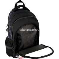 Рюкзак "Девушка панк" 31х44х16см, 600гр, 1 отделение, 5 карманов, черный 68253 от магазина "Карандаш"