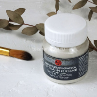 Краска акриловая по ткани 50мл белое серебро 0812149 от магазина "Карандаш"