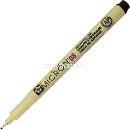 Ручка капиллярная "Pigma Micron" 0,5мм черная XSDK08#49