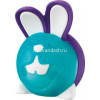 Ластик-пазл "Croc Croc Puzzle Bunny" 6,5х12,5х3,4см для точного стирания, ассорти 015802