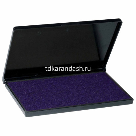 Штемпельная подушка фиолетовая 50 х 90мм 9051