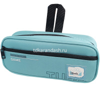 Пенал "Game" 21х9,5х5,5см прямоугольный, 1 отделение, 1 карман, текстиль, 3 цвета 11645-24 от магазина "Карандаш"