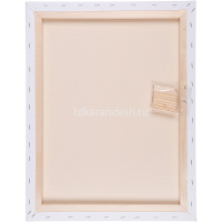 Холст на подрамнике 40х50см 440г/м2, 100% хлопок, крупное зерно Е6320-В-40х50 от магазина "Карандаш"