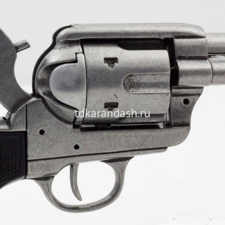 Револьвер 33х12,5х4см калибр 45, США , Кольт, 1873 год, 5,5'' металл/пластик DE-1108-G от магазина "Карандаш"