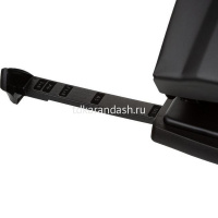 Дырокол "Essentials Metal" 30л 2-отв, d-5,5мм, с линейкой, металл, черный 403411 от магазина "Карандаш"