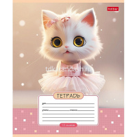 Тетрадь А5 12л клетка "Мы-котики!" на скобе 5 дизайнов 12Т5В1/086195 от магазина "Карандаш"