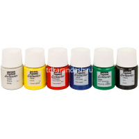 Набор красок д/темных и светлых тканей 6*20мл "Setacolor Opaque.Открытие" 756481 от магазина "Карандаш"