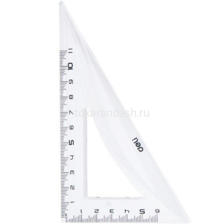 Набор 4 предмета (линейка 20см, 2 треугольника, транспортир) пласти, 4 цвета EG00412 от магазина "Карандаш"