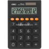 Калькулятор 12 разрядов 112х70х8,5мм темно-серый EM130D-GREY