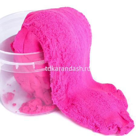 Слайм "Флаффи" 10х7см 300гр. из кинетического песка, цвет ассорти XJ3204 от магазина "Карандаш"