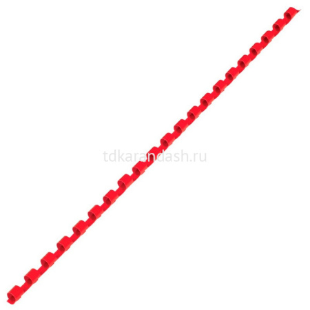 Пружина пласт. 6мм(25л) красный 1шт