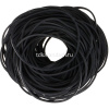 Резинка банковская 60мм 100г черная "Total black" 4152401