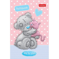 Блокнот А7 48л "MeToYou" клетка, склейка, 3-х цветный блок, 5 дизайнов 069682 от магазина "Карандаш"