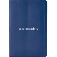 Ежедневник недатированный А5 "STOCKHOLM" 272стр. синий, искусственная кожа 3-551/01 от магазина "Карандаш"