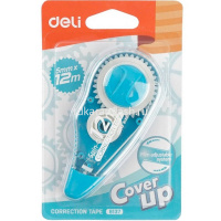 Корректирующая лента "Deli" 12м*5мм, ассорти Е8137 от магазина "Карандаш"