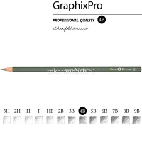 Карандаш чернографитный "GraphixPro" 4В 21-0017 от магазина "Карандаш"