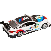 Машина "BMW M4" белая, инерционная, металл 17,5см (свет, звук, откр.двери) JB1251210 от магазина "Карандаш"