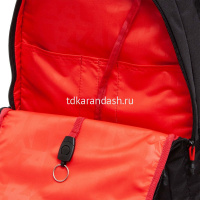 Рюкзак 32х47х17см 832гр, 2 отделения, 4 кармана, черный/красный RU-436-2/1 от магазина "Карандаш"