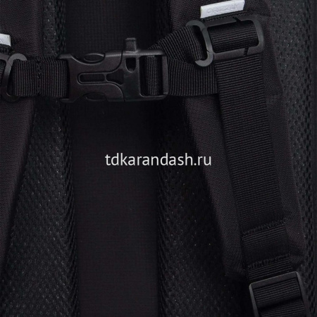 Рюкзак 32х42х22см, 1100гр, 2 отделения, 4 кармана, черный/белый RU-423-14/8 от магазина "Карандаш"