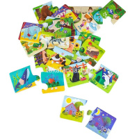 Игра настольная-пазл "Противоположности" 13х9,5см 24 элемента RI2203C от магазина "Карандаш"