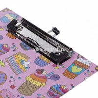 Планшет с зажимом А5 "Sweets" матовая ламинация Пп5л_075759/075759 от магазина "Карандаш"