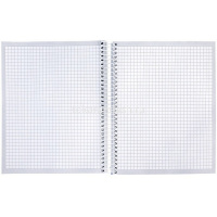 Тетрадь А5 120л клетка "Лолометр" на спирали твердая обложка 080559 от магазина "Карандаш"