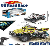 Машина р/у "Хищник" 25х15х12см с аккумулятором, пластик/металл, ассорти (свет) LT332650 от магазина "Карандаш"