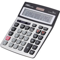 Калькулятор 16 разрядов 210х155х35мм серый E39265 от магазина "Карандаш"