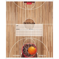 Тетрадь А5 18л клетка "СпортКлуб" на скобе 5 дизайнов 18Т5В1/042166 от магазина "Карандаш"