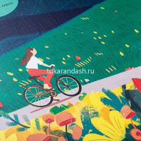 Альбом для рисования и худож.работ А4 10л "Наедине с собой" 220г/м2 склейка жесткая подложка от магазина "Карандаш"