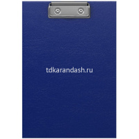 Планшет с зажимом "Standard" А5 синий 49445 от магазина "Карандаш"