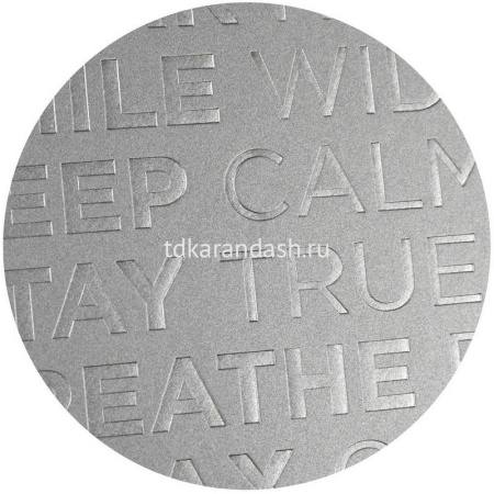 Ежедневник недатированный А5 "Escalada" 320стр., серый металлик, искусственная кожа софт-тач 63994 от магазина "Карандаш"