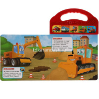 Книга "Машинки. Дружинина М." (5 кнопок, 5 песен) 10стр. 9785506040330 от магазина "Карандаш"