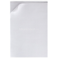 Блокнот А4 96л "RISOTTO" клетка, на спирали, жесткая подложка УФ-лак 093127 от магазина "Карандаш"