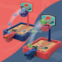 Игра настольная "Мини-баскетбол" 16х13х2,5см пластик (мини-поле, мячи 2см 6 шт.) MF2387 от магазина "Карандаш"