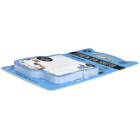 Клейкая закладка бумажная 64х62мм 60л "Кот" голубая, фигурная 65168 от магазина "Карандаш"