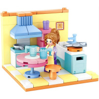 Конструктор "Румбокс. Кухня" 108 деталей 14х14х6см пластик (1 фигурка) M38-B0757A от магазина "Карандаш"