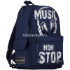 Рюкзак "Music" 40х30х17см, 600гр, 1 отделение, 3 кармана, синий 12-003/19 от магазина "Карандаш"