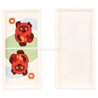 Домино "Союзмультфильм. Винни пух" пластик (28 деталей 7х3,5см) ИН-4854 от магазина "Карандаш"