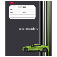 Тетрадь А5 18л клетка "Топ гараж" на скобе 5 дизайнов 18Т5В1/091389 от магазина "Карандаш"