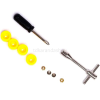 Набор пальчиковый "Фингерборд. Скейтборд" пластик, светящийся 11928-24 от магазина "Карандаш"