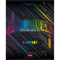 Тетрадь А5 48л клетка "Геймеры" на скобе 5 дизайнов 082513 от магазина "Карандаш"