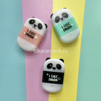 Точилка 1 отв. "FunGraphix. Панда" с контейнером и ластиком, пластик, 3 цвета 35-0037 от магазина "Карандаш"