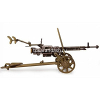 Модель "Советский крупнокалиберный пулемет ДШК с расчетом" 5см 75 деталей 3609 от магазина "Карандаш"