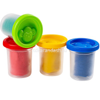 Тесто для лепки 4 цвета 50гр. (200г) с крышками-штампиками TA1008V от магазина "Карандаш"