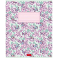 Тетрадь А5 24л клетка "В аромате грез" на скобе матовая ламинация 5 дизайнов 24Т5лтВ1/068451 от магазина "Карандаш"