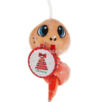 Змея 38см на веревке, полиэстер, 4 цвета 394-528 от магазина "Карандаш"